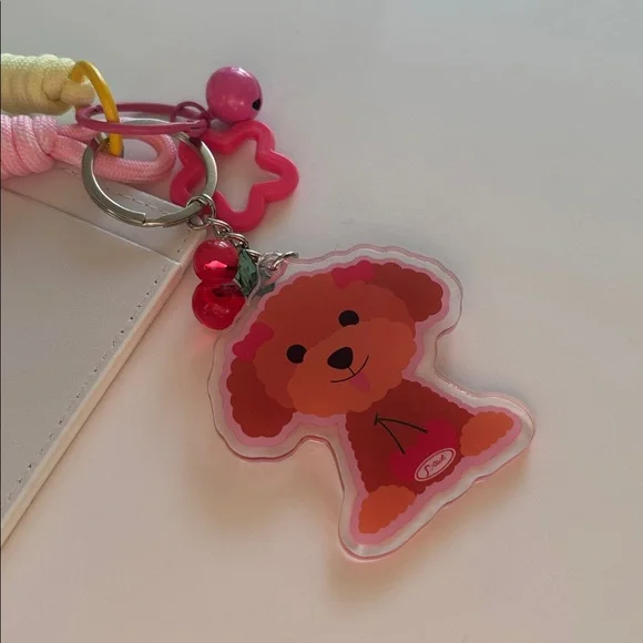 🍒 Handmade Poodle Card & Key Holder - Picture 5 of 10